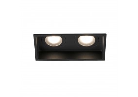 Įleidžiamas šviestuvas HYDE SQUARE BLACK 2